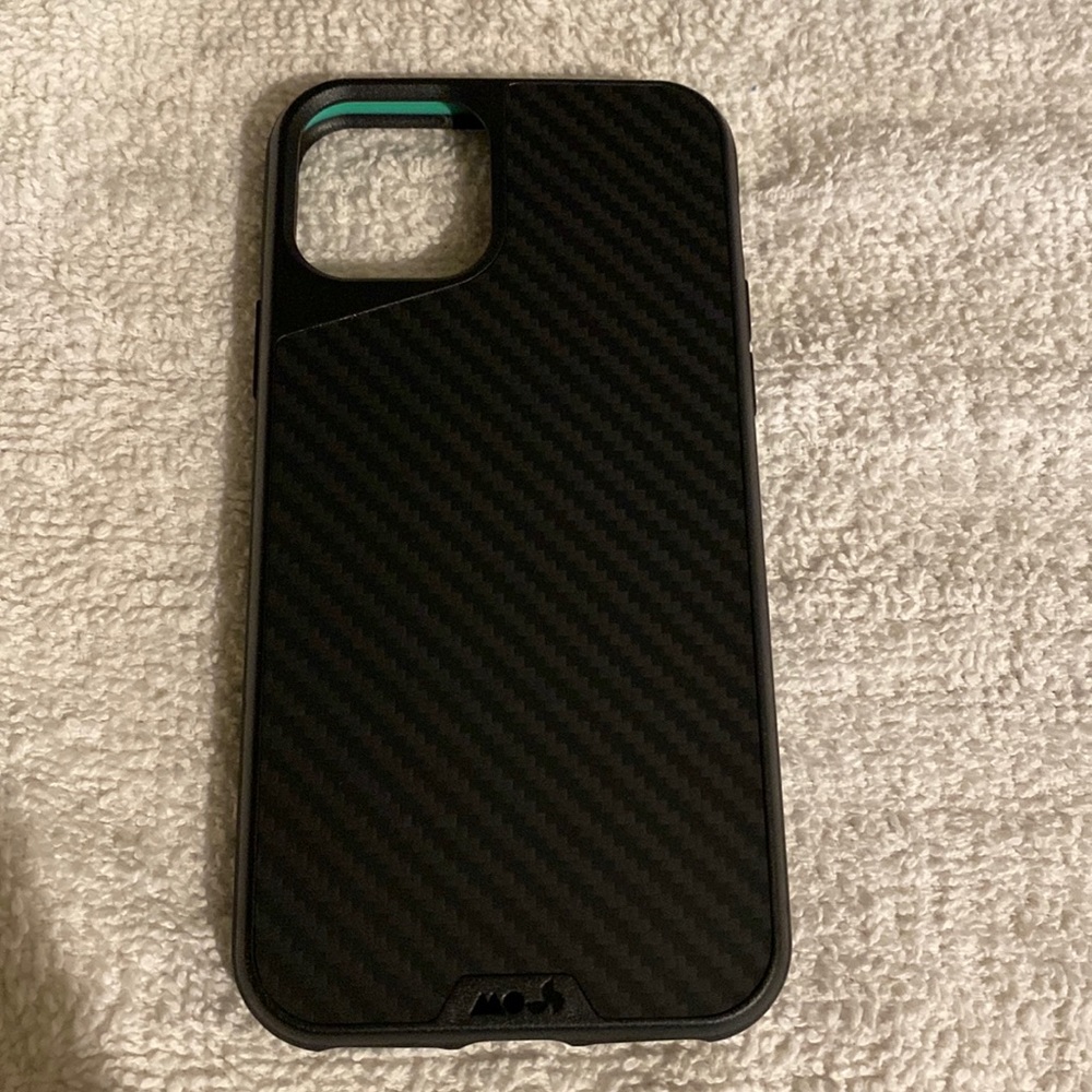 New Mous iPhone 11PRO phone case Aramid Fiber Black